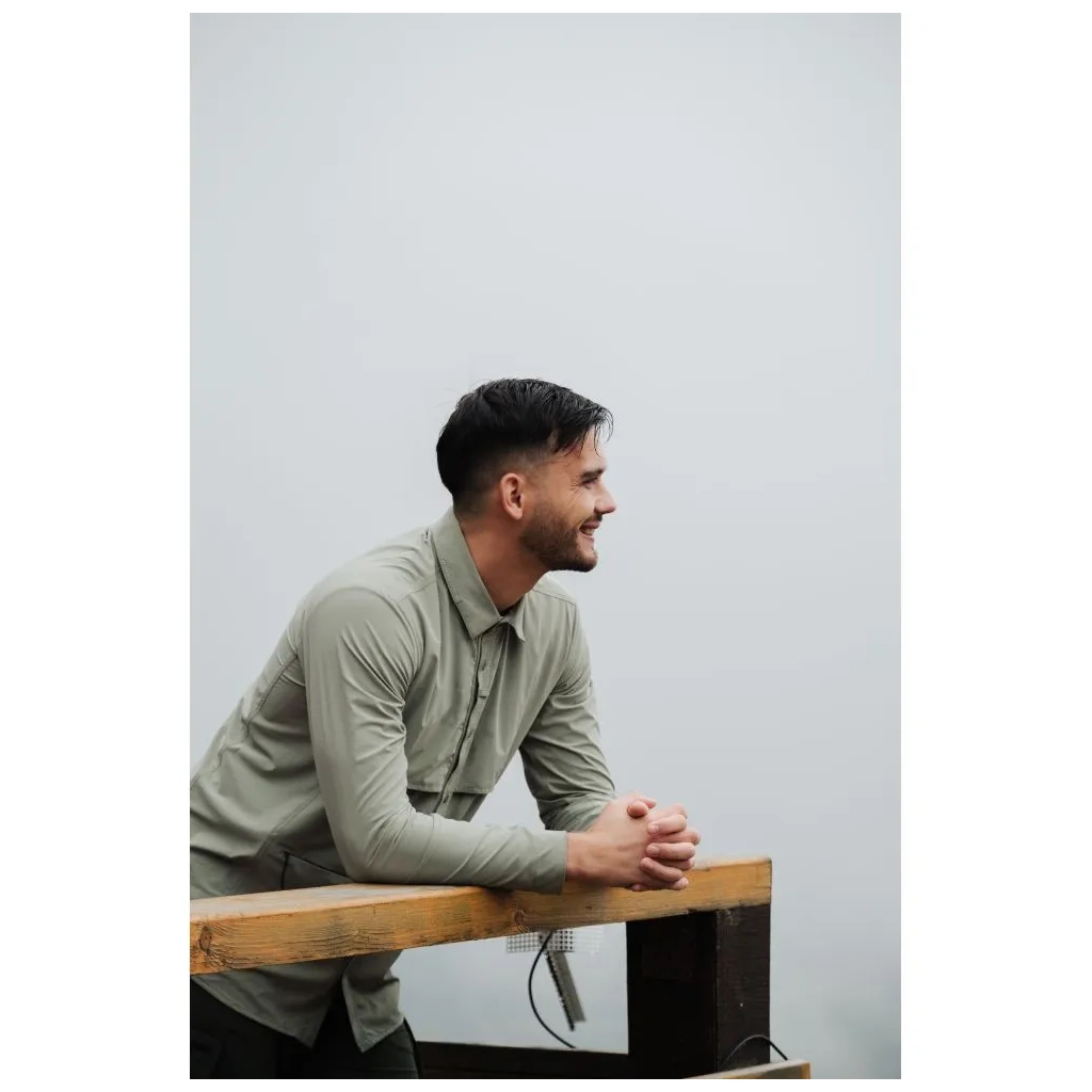 Сорочка Turbat Stokhid Shirt Mns seagrass olive - M - сіро-оливковий (012.004.5268)