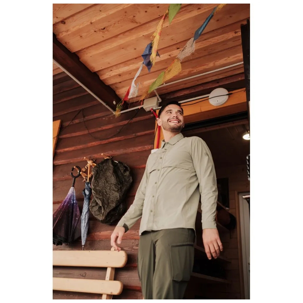 Сорочка Turbat Stokhid Shirt Mns seagrass olive - M - сіро-оливковий (012.004.5268)