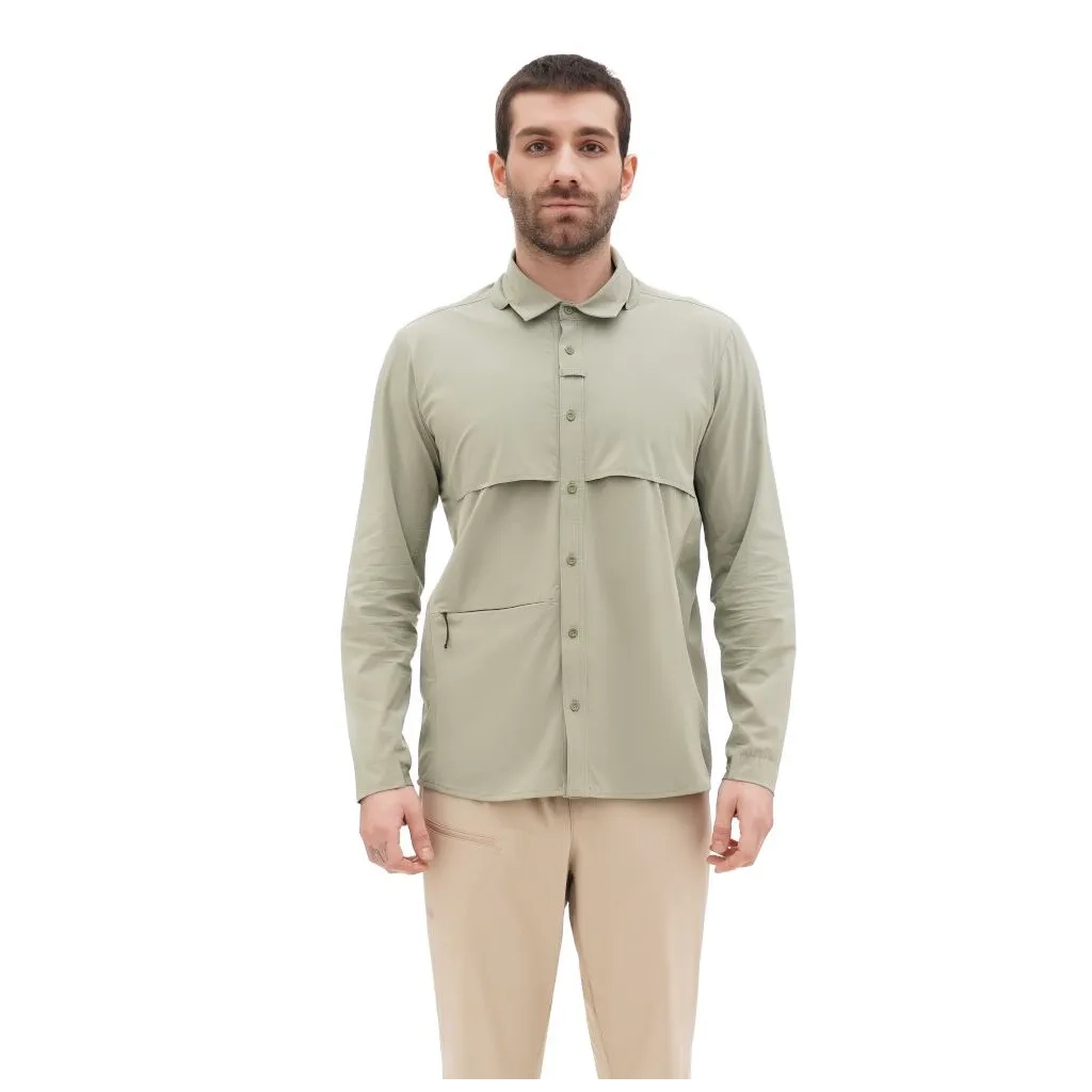 Сорочка Turbat Stokhid Shirt Mns seagrass olive - M - сіро-оливковий (012.004.5268)