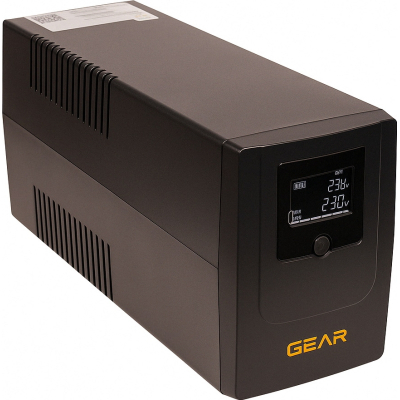 Пристрій безперебійного живлення GEAR GU-1500PLCD