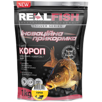 Прикормка Real Fish Silver Series Короп Горох 1kg (809.00.24)