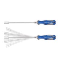 Screwdriver KING TONY end 10 mm, 300 mm, flexible, for clamps (1453-10)