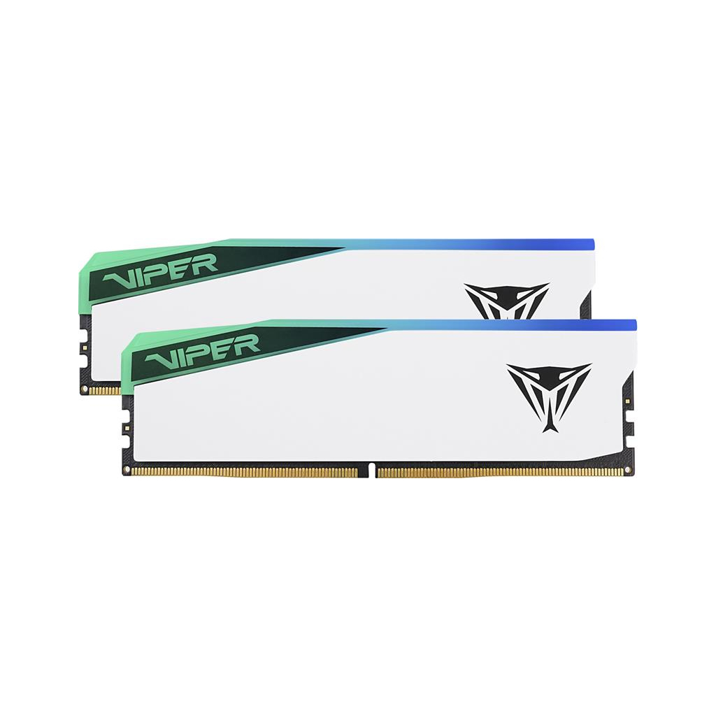 Модуль пам'яті для комп'ютера DDR5 32GB (2x16GB) 6000 MHz Viper Elite 5 RGB Patriot (PVER532G60C30KW)