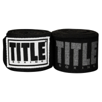 Бинт для спорту Title Boxing Power-Flex Elite 180" 4.5м Black (TPFHW BK)