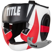 Боксерський шолом Title MMA Command Full Black/Red/White L (XCHGF L BK/WH/RD)
