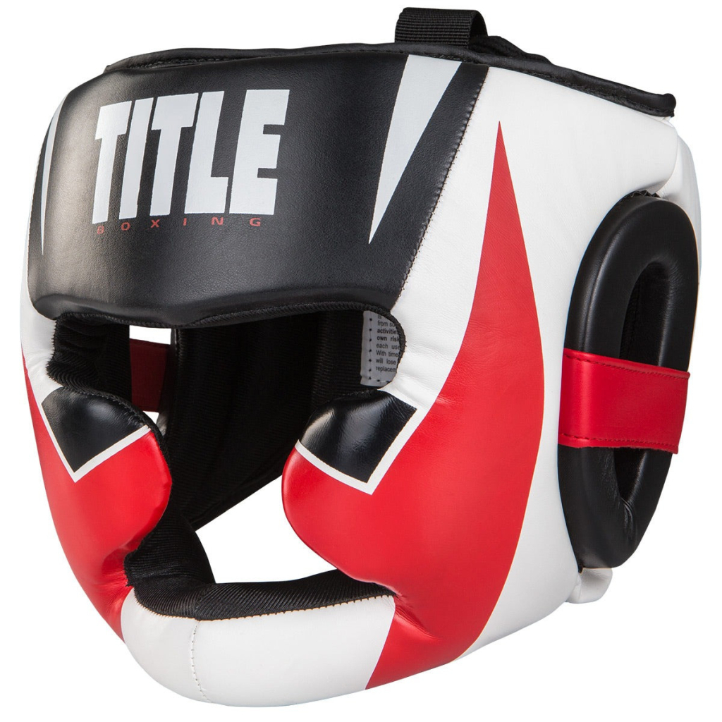 Боксерський шолом Title MMA Command Full Black/Red/White L (XCHGF L BK/WH/RD)