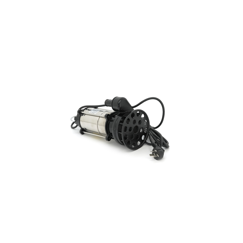 Заглибний насос Voltronic 550W, 220V, до 6 м³/год, підйом до 9 м, 40 мм, INOX, 400х180х180мм, 6,1 кг + перехідник (YT-P-550-9)