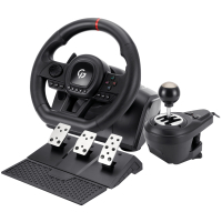 Кермо GamePro RW038PM з педалями та коробкою передач PC/XBOX360/XBOXONE/SWITCH/PS3/PS4 (RW038PM)