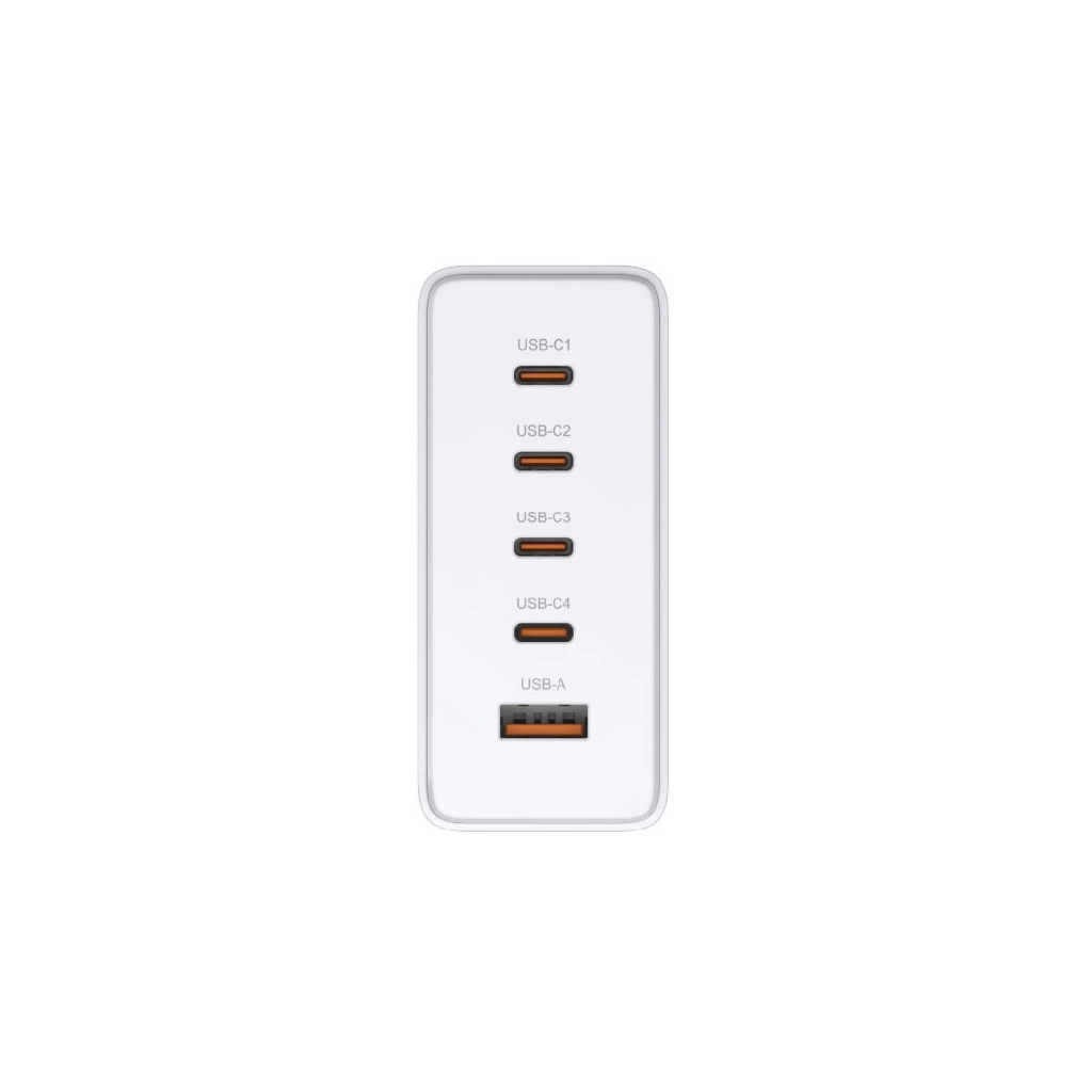 Зарядний пристрій D-Link 4xUSB-C + 1xUSB PD240W GaN white (DCF-241) Зарядний пристрій D-Link 4xUSB-C + 1xUSB PD240W GaN white (DCF-241)