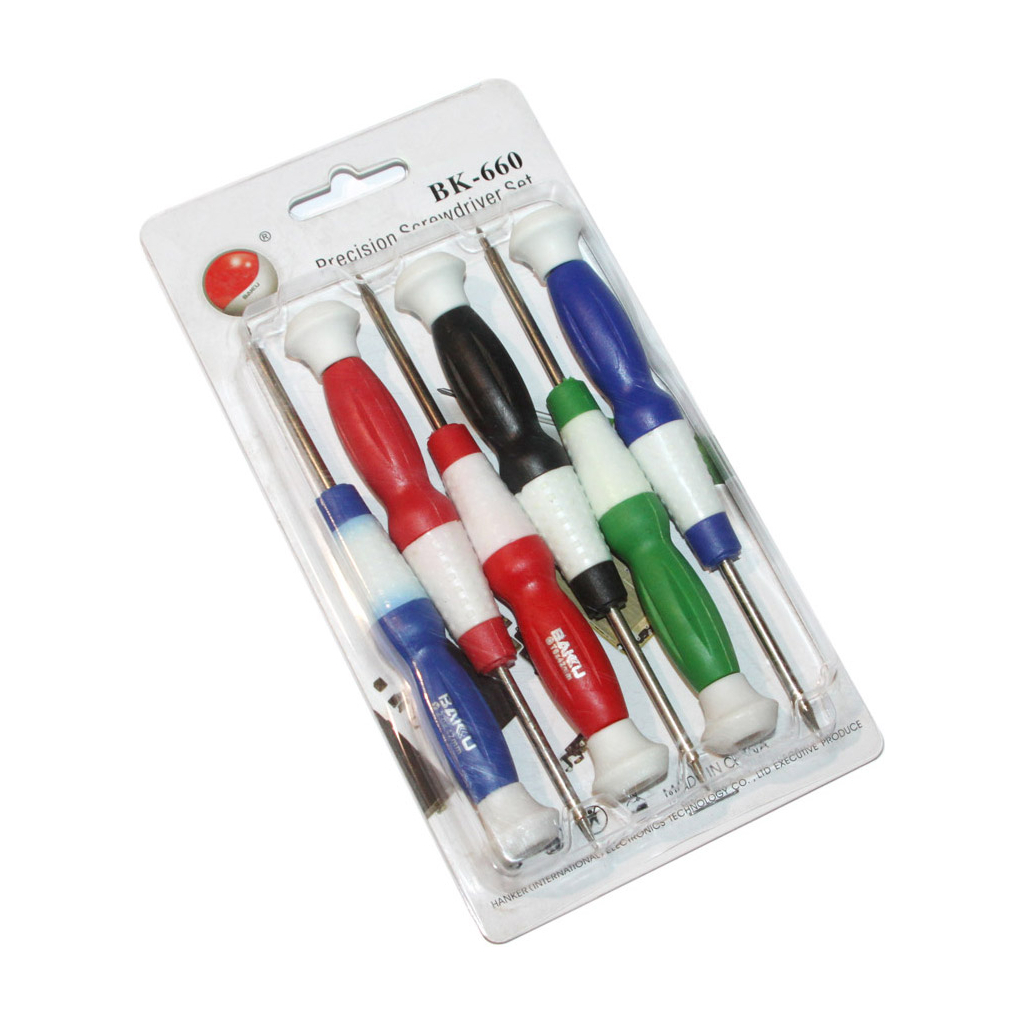 Набір викруток Bakku BK-660 6 шт, Blister-box (BK-660)