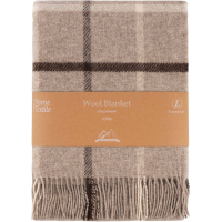 Plaid ARDESTO Leonardo Alpina 100% wool, beige 140x200 cm (ART0702LM)