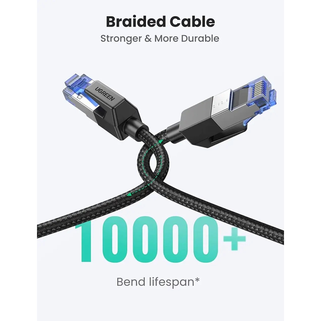 Патч-корд 1м, S/FTP cat 7 RJ-45 COPPER Ugreen (U_80429) Патч-корд 1м, S/FTP cat 7 RJ-45 COPPER Ugreen (U_80429)