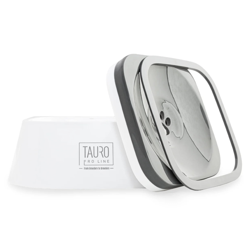 Посуд для собак Tauro Pro Line Сухі вуса 1.5 л сіра (ELP29131)