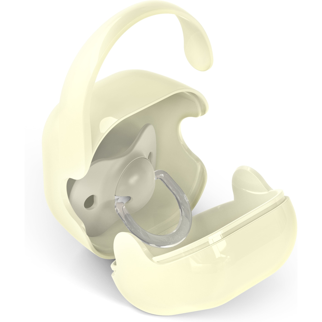 Контейнер для пустушок Suavinex Birdies, світло-жовтий (309133)