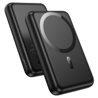 Батарея універсальна HOCO 10000mAh Grace PD/20W Magnetic Black (J141 / 714984)