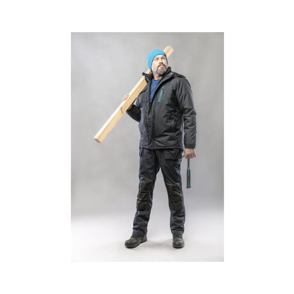 Шапка робоча Hoegert ENZ HT5K471 в'язана 100% акрил синя (57-61) (HT5K471)