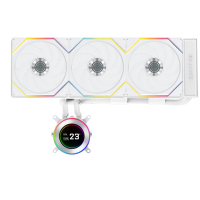 Liquid cooling system Lian Li HydroShift II LCD-C 360 FANLESS White (G89.GHS2LCD36W.00)