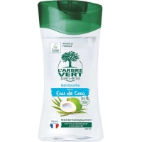 Shower gel L'Arbre Vert Refreshing with coconut water extract 260 ml (3450601100499)