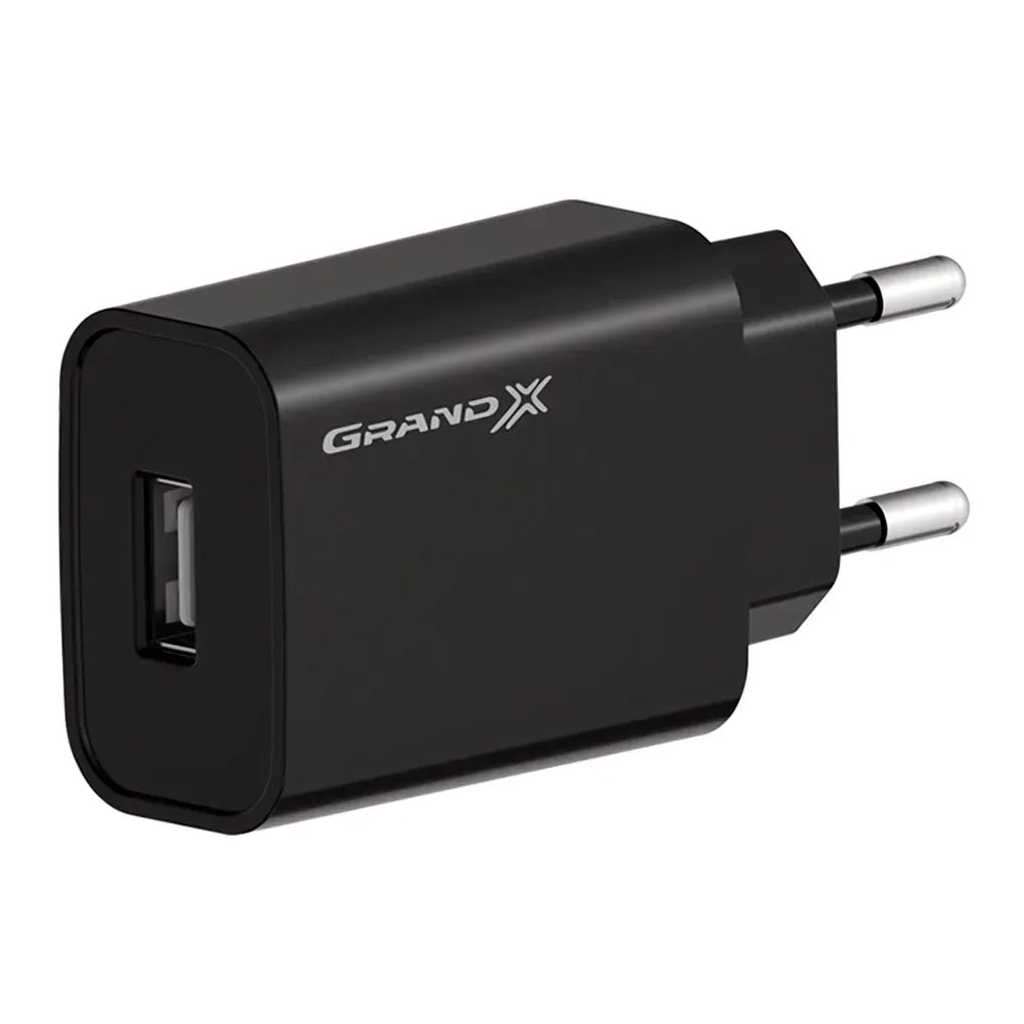 Зарядний пристрій Grand-X GaN USB-C 30W QC3.0 white (CH-390W)