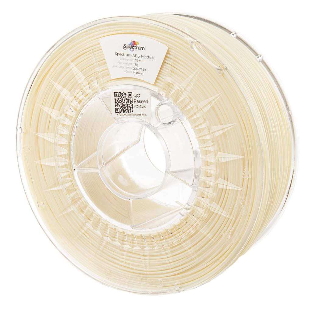 Пластик для 3D-принтера Spectrum ABS Medical 1.75mm 1kg Natural (80414)