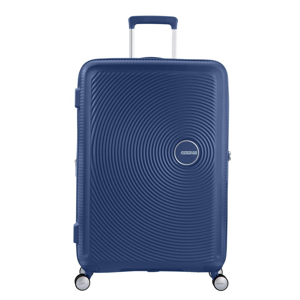 Валіза American Tourister Soundbox 97/110 л темно-синя (32G*41003)