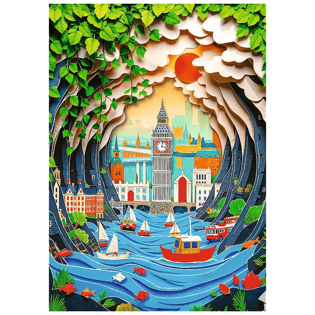 Пазл Trefl Jubileusz Лондон, 1000 елементів (5900511400434)