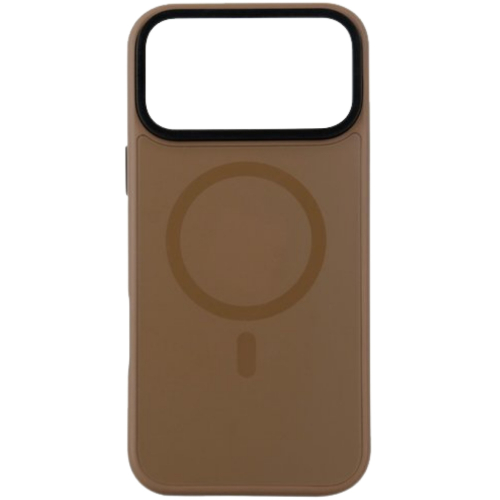 Чохол до мобільного телефона BeCover FIBRA ArcLine MagSafe Apple iPhone 17 Pro Brown (715383)
