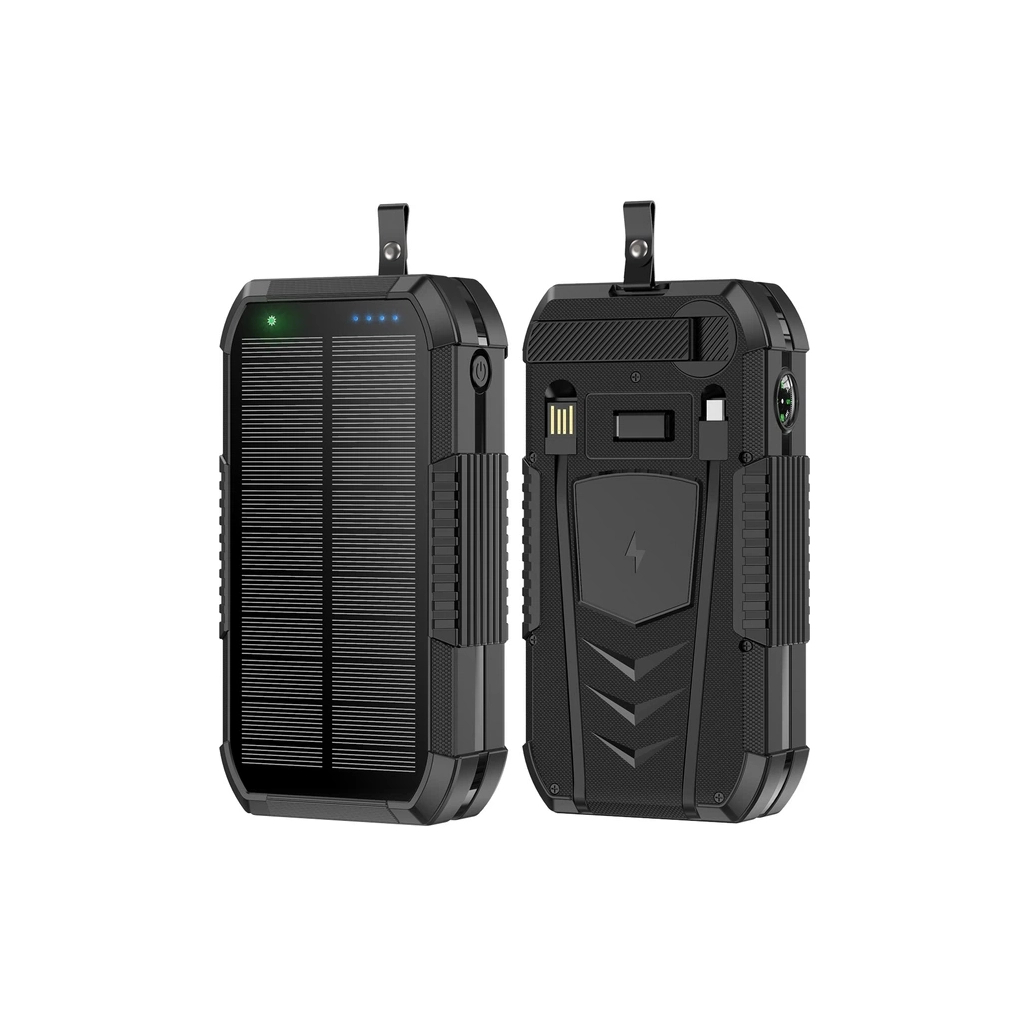 Повербанк AURA NRG-40SE ARM SOLAR 40000mAh Wireless Dynamo charging Black (PBANRG40SEB)