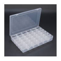 Box for tools Voltronic organizer for small parts 270 x 45 x 175 mm, 36 compartments Q60 (Box-270 x 45 x 175)