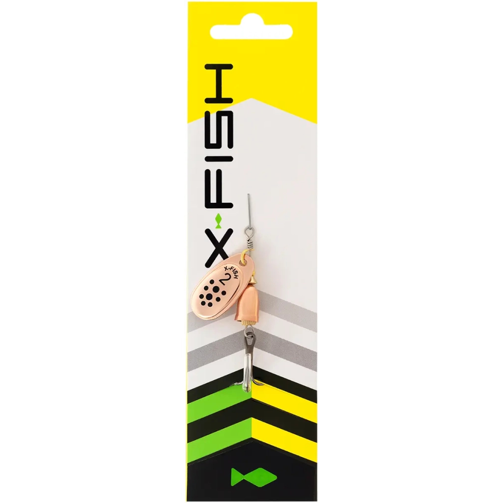 Блешня X-Fish Wolf 5g 2 Copper (1917.05.45) Блешня X-Fish Wolf 5g 2 Copper (1917.05.45)