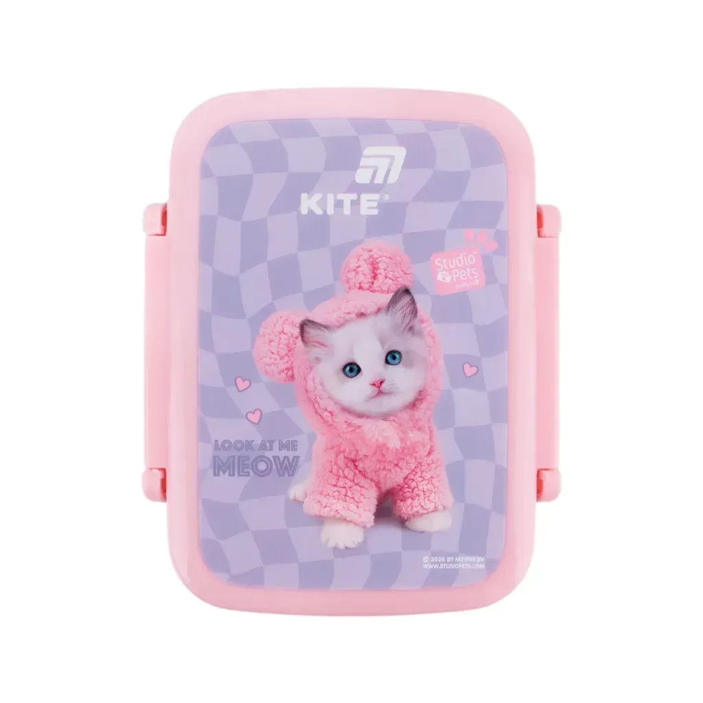 Ланч-бокс дитячий Kite Studio Pets, 420 мл (SP26-160) Ланч-бокс дитячий Kite Studio Pets, 420 мл (SP26-160)