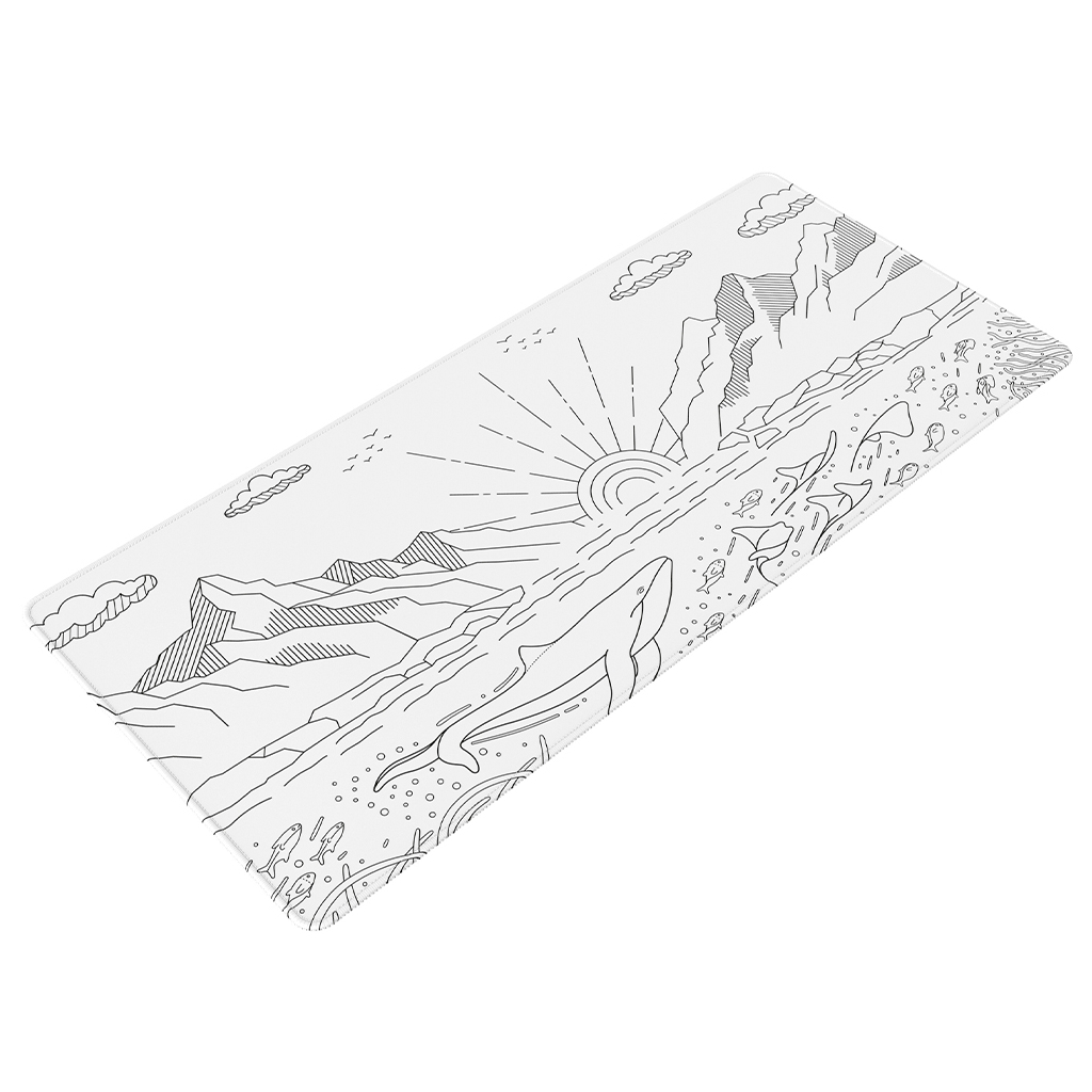 Килимок для мишки Dark Project Terra Nostra XL White (DPMP_NOSTRA_WHITE_XL)