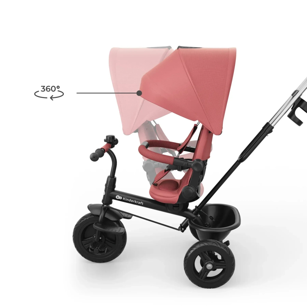 Дитячий велосипед Kinderkraft Aston 2 Plus Pink (KRASTO02PNKPL00) (5902533929924)