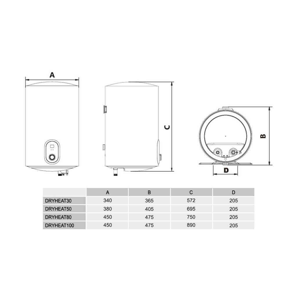 Бойлер Gorenje DryHeat 30 (747936)