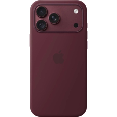 Чохол до мобільного телефона Apple Silicone MagSafe iPhone 18 Pro Max Burgundy (MK914ZM/A)