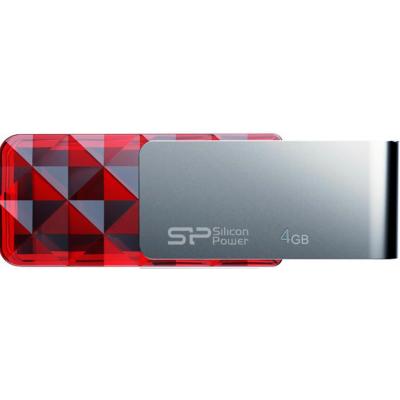 USB флеш накопичувач Silicon Power 4GB Ultima U30 Red NEW USB 2.0 (SP004GBUF2U30V1R)