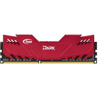 Модуль пам'яті для комп'ютера DDR3 8GB 1600 MHz Dark Series Red Team (TDRED38G1600HC901)