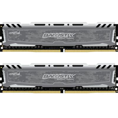 Модуль пам'яті для комп'ютера DDR4 32GB (2x16GB) 2400 MHz Ballistix Sport LT Micron (BLS2C16G4D240FSB)