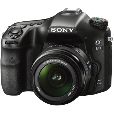 Цифровий фотоапарат Sony Alpha A68 kit 18-55mm Black (ILCA68K.CEC)