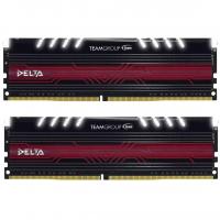 Модуль пам'яті для комп'ютера DDR4 32GB (2x16GB) 2400 MHz Delta White LED Team (TDTWD432G2400HC15BDC01)