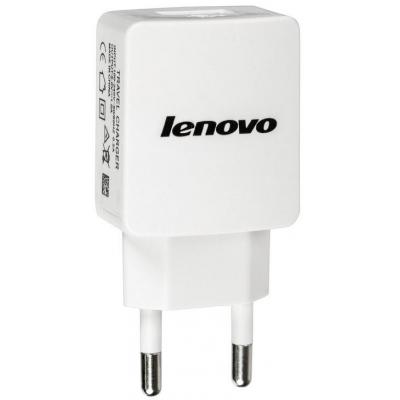 Зарядний пристрій Lenovo 1A White + cable (64687)