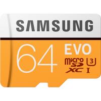 Карта пам'яті Samsung 64GB microSD class 10 UHS-I U3 Evo (MB-MP64GA/APC)