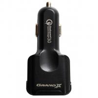 Зарядний пристрій Grand-X QС3.0 1xUSB,3xUSB 5V 4,8A+cable FM01BB USB/Micro (CH09BM)