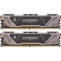 Модуль пам'яті для комп'ютера DDR4 16GB (2x8GB) 3200 MHz Ballistix Sport AT Micron (BLS2K8G4D32AESTK)