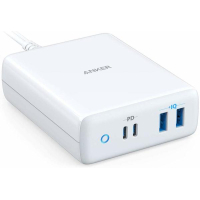 Зарядний пристрій Anker PowerPort Atom IV - 100W 2xPD & 2xPIQ (White) (A2041G21)