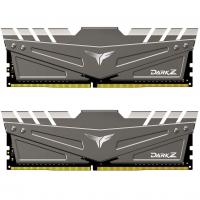 Модуль пам'яті для комп'ютера DDR4 32GB (2x16GB) 3200 MHz T-Force Dark Z Gray Team (TDZGD432G3200HC16CDC01)