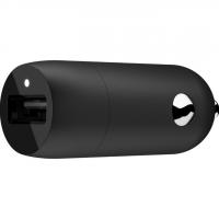 Зарядний пристрій Belkin Car Charger (18W) QC3, black (CCA002BTBK)