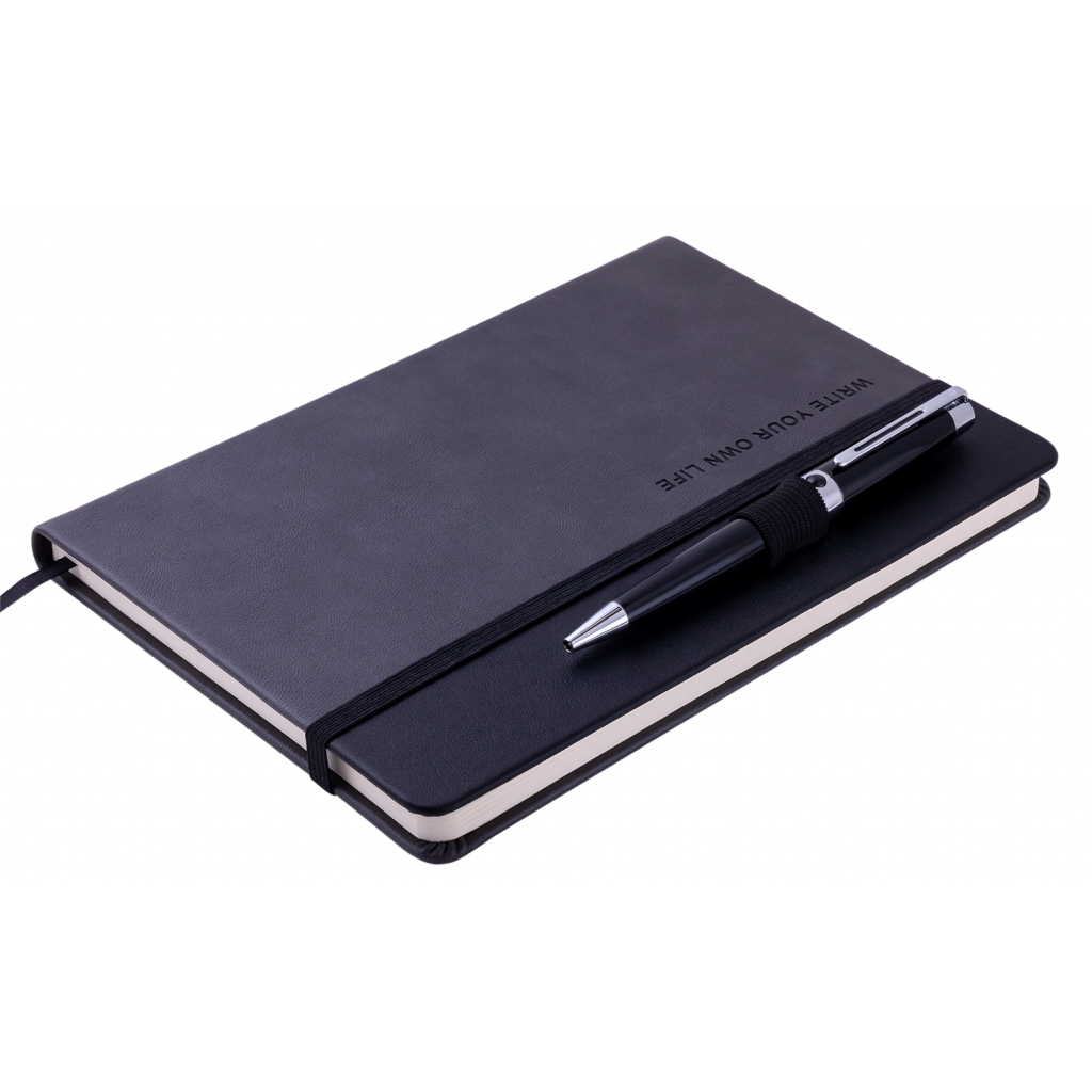 Блокнот Buromax діловий Record A5 без лініювання 96 аркушів обкладинка зі шт (BM.295010-09)