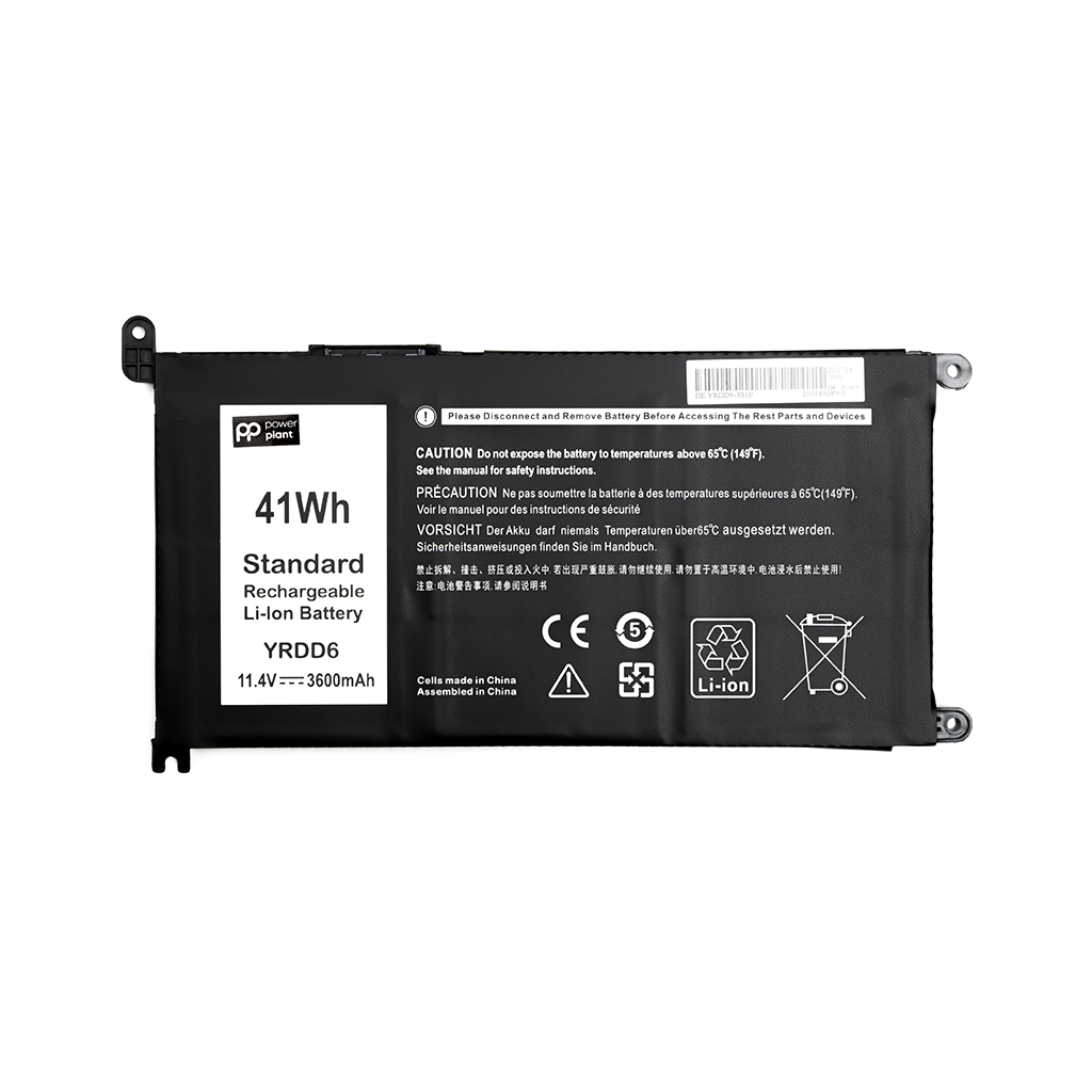 Акумулятор до ноутбука DELL Latitude 3310 (YRDD6) 11.4V 3600mAh PowerPlant (NB441563) Акумулятор до ноутбука DELL Latitude 3310 (YRDD6) 11.4V 3600mAh PowerPlant (NB441563)