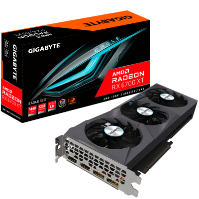 Відеокарта GIGABYTE Radeon RX 6700 XT 12Gb EAGLE (GV-R67XTEAGLE-12GD)